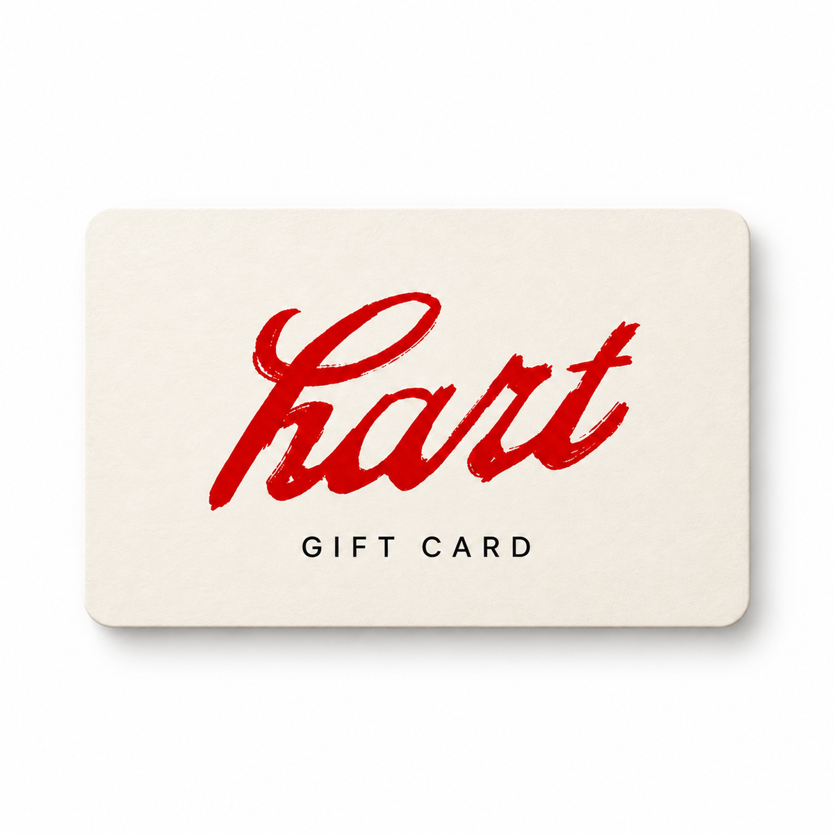 Hart Workshop Gift Card