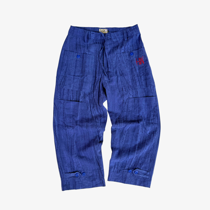 RAMIE WORKSHOP TROUSERS - BLUE