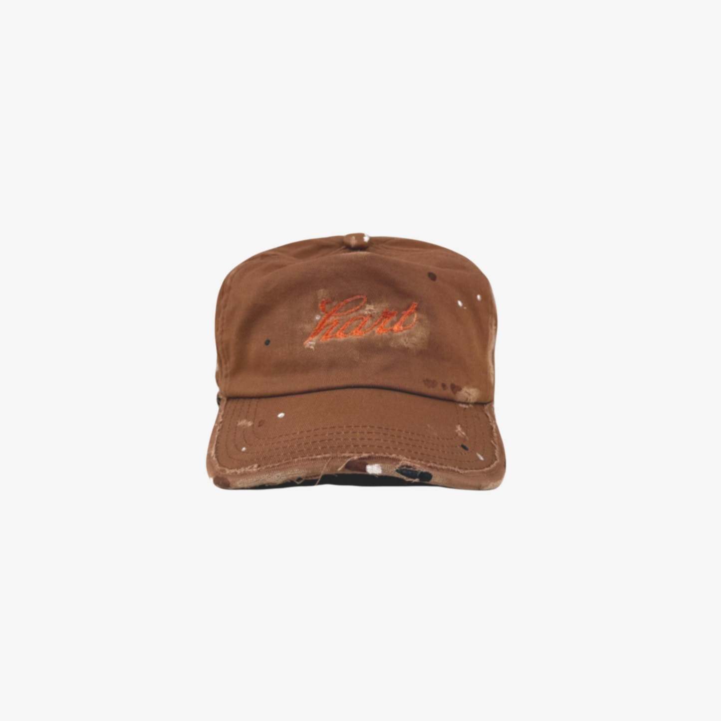 DISTRESSED HART HAT - BROWN