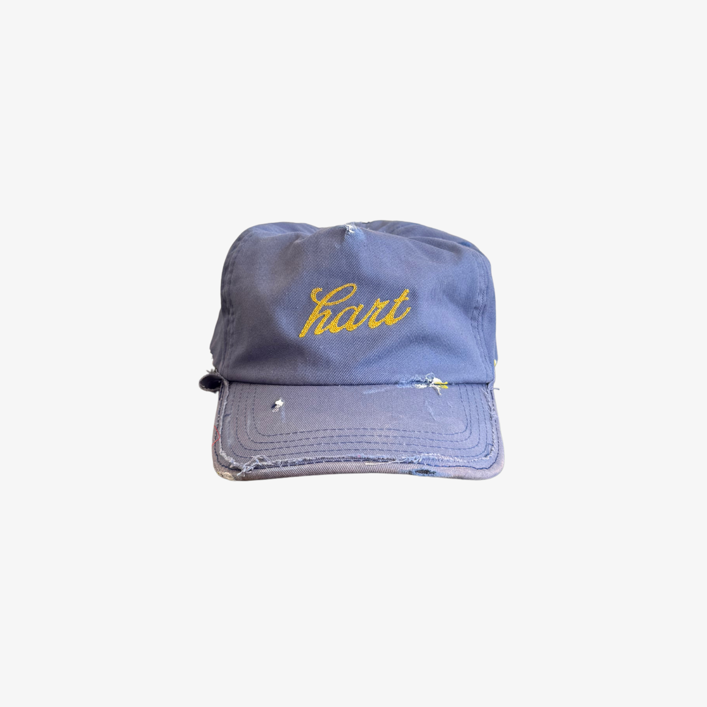 DISTRESSED HART HAT - BLUE