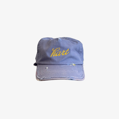 DISTRESSED HART HAT - BLUE