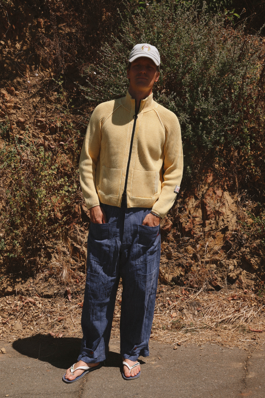 RAMIE WORKSHOP TROUSERS - BLUE