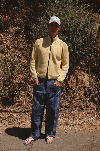 RAMIE WORKSHOP TROUSERS - BLUE