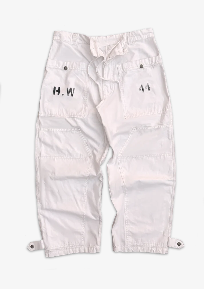 HW 44 TROUSERS - OFF WHITE