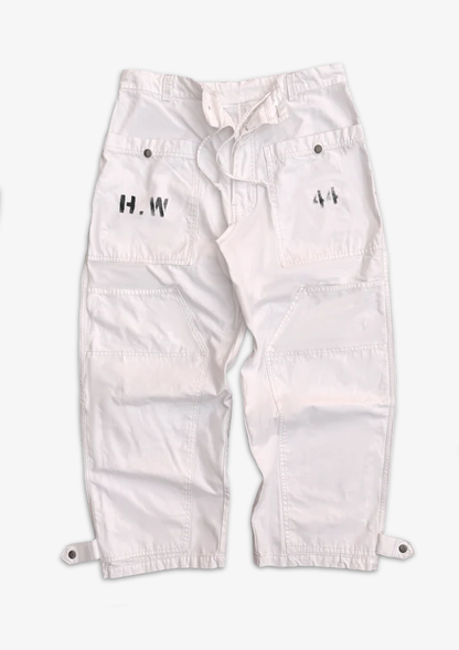 HW 44 TROUSERS - OFF WHITE