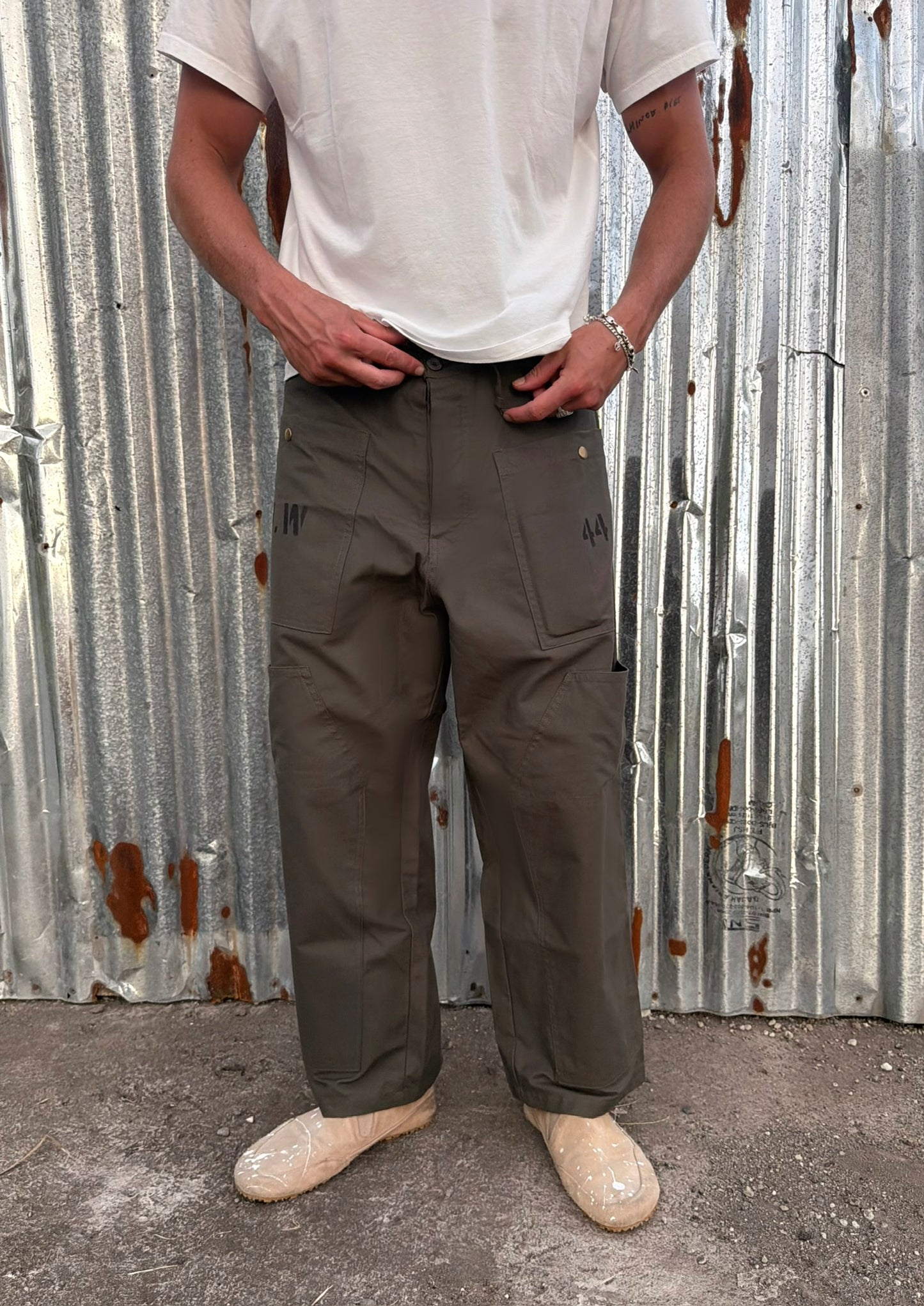 HW 44 TROUSERS - GREEN