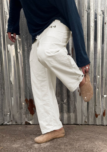 HW 44 TROUSERS - OFF WHITE